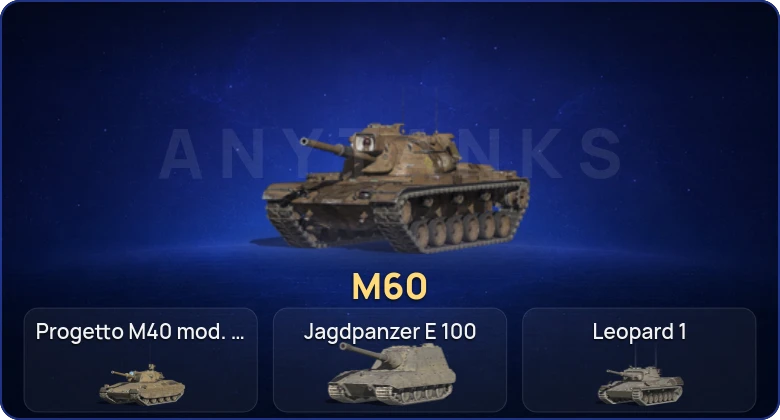 Танки Блиц — 5 Топов | M60 