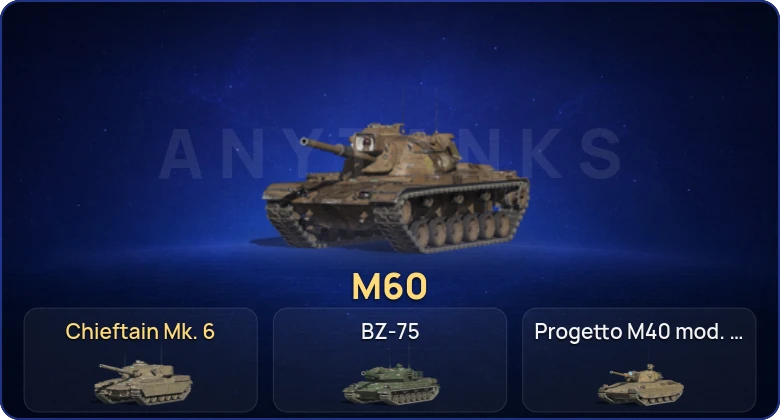 Танки Блиц — 20 Топов | Уничтожитель | Chieftain Mk. 6 | M60 