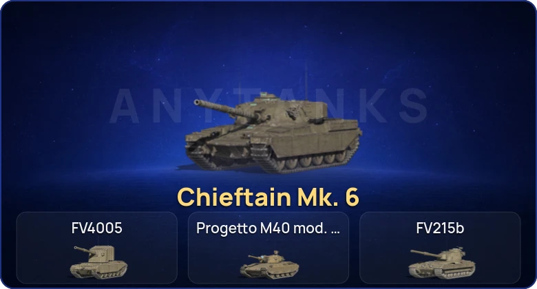 Танки Блиц — 7 Топов | Chieftain Mk. 6  | Смена пароля