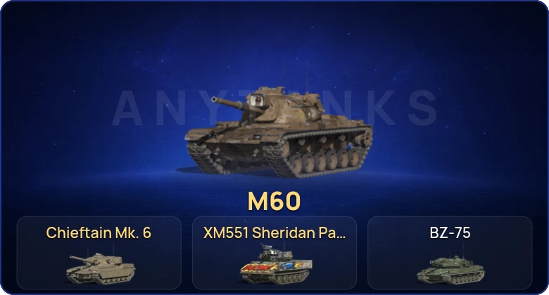 Танки Блиц — 15 Топов | Chieftain Mk. 6 | M60  | Смена пароля