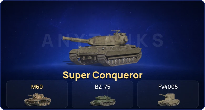 Танки Блиц — 5 Топов | M60 | Super Conqueror  | Смена пароля