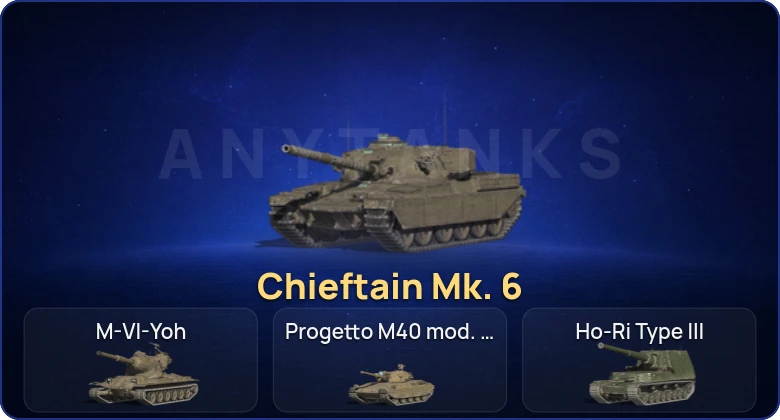 Танки Блиц — 15 Топов | Крушитель | Chieftain Mk. 6 