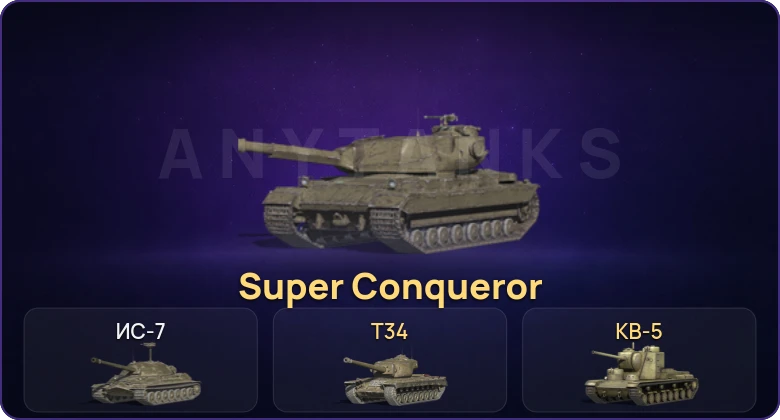 Танки Блиц — Неактив | 2 Топа | Super Conqueror  | Смена пароля