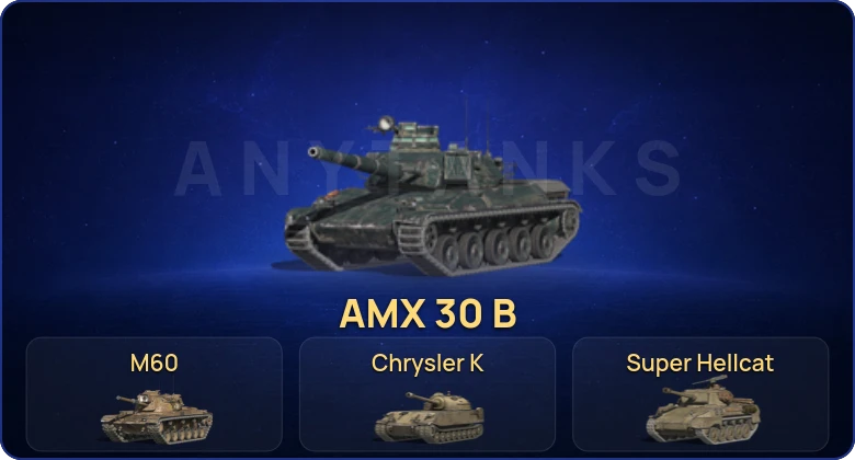 Танки Блиц — 2 Топа | AMX 30 B | M60  | Смена пароля