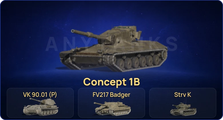 Танки Блиц — 14 Топов | Крушитель | Carro da Combattimento 45t | Strv K | FV217 Badger 
