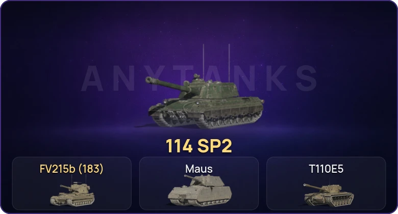 Tanks Blitz (RU) — Неактив | 8 Топов | 114 SP2 