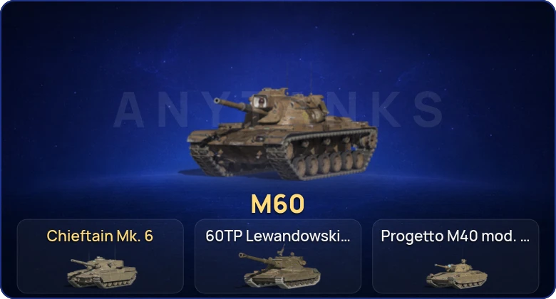 Танки Блиц — 15 Топов | Уничтожитель | Chieftain Mk. 6 | M60 