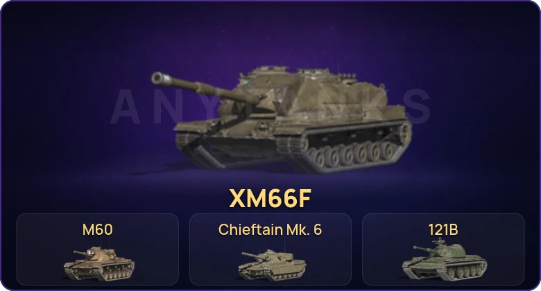 Танки Блиц — Неактив | 23 Топа | Carro da Combattimento 45t | M60 | Chieftain Mk. 6 | 121B 