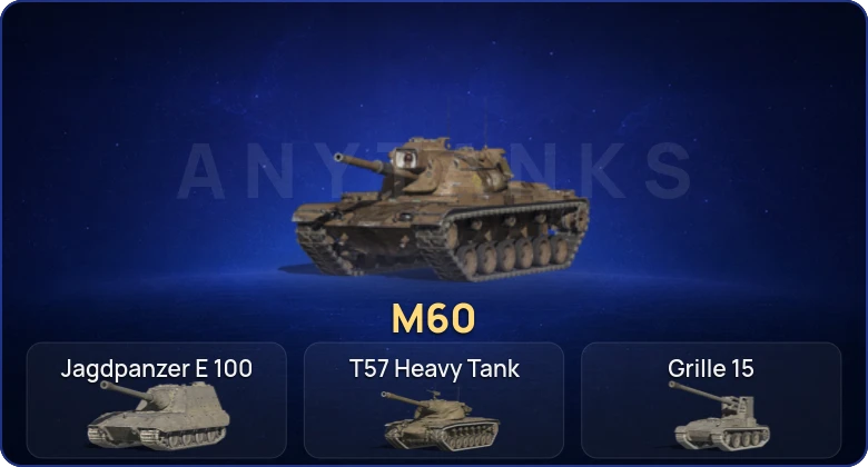 Танки Блиц — 4 Топа | M60 