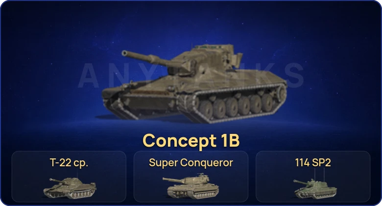Танки Блиц — 20 Топов | Уничтожитель | Kampfpanzer 50 t | Concept 1B | AMX M4 mle. 54  | Смена пароля