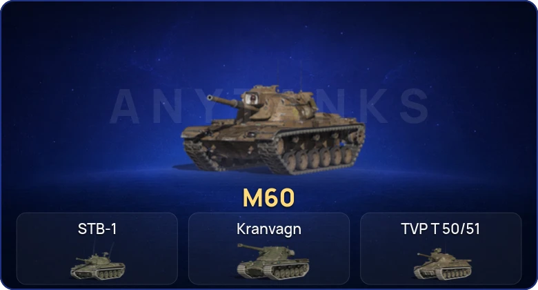 Танки Блиц — 7 Топов | M60 