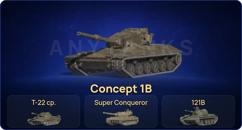 Танки Блиц — 11 Топов | Carro da Combattimento 45t | Объект 268 Вариант 4 | Concept 1B | 121B  | Смена пароля