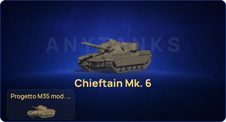 Танки Блиц — 2 Топа | Chieftain Mk. 6 