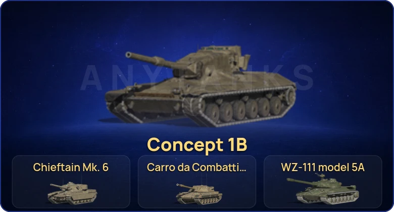 Танки Блиц — 18 Топов | Крушитель | Carro da Combattimento 45t | Concept 1B | WZ-111 model 5A 