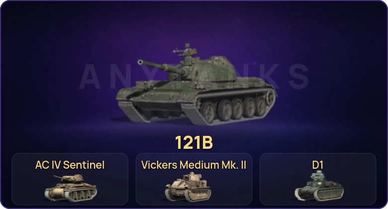 Tanks Blitz (RU) — Неактив | 1 Топ | 121B 