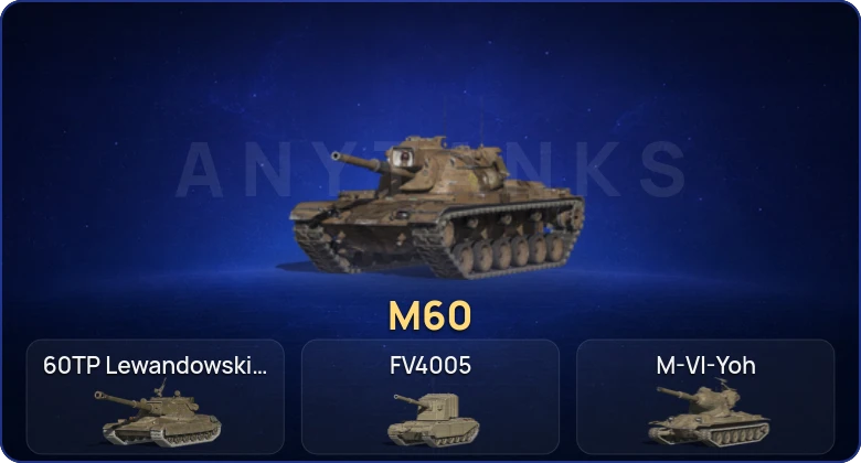 Танки Блиц — 11 Топов | M60 