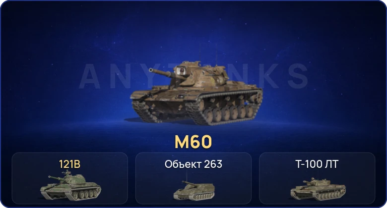 Танки Блиц — 24 Топа | 121B | M60  | Смена пароля