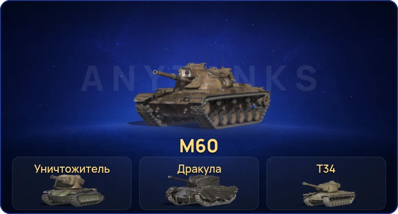 Танки Блиц — 1 Топ | Уничтожитель | M60  | Смена пароля