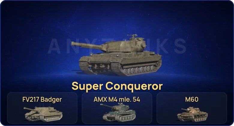 Танки Блиц — 19 Топов | Carro da Combattimento 45t | FV217 Badger | AMX M4 mle. 54 | 121B 