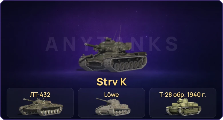 Танки Блиц — Неактив | 1 Топ | Strv K 
