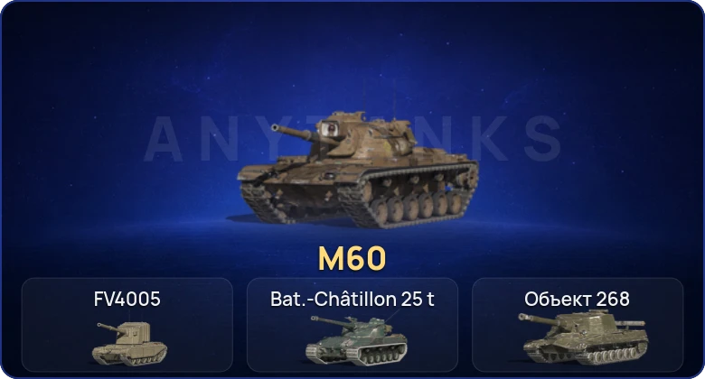 Танки Блиц — 4 Топа | M60  | Смена пароля