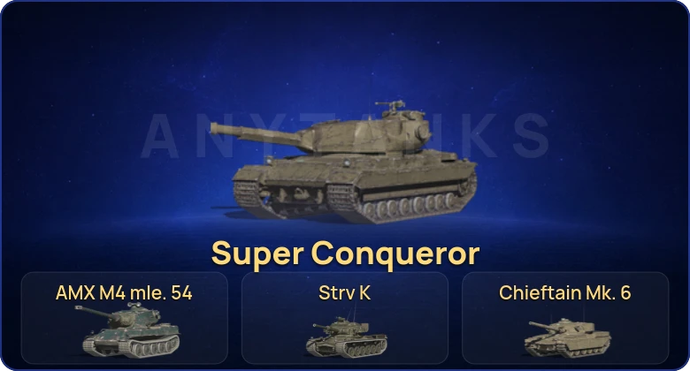 Танки Блиц — 18 Топов | Strv K | Объект 268 Вариант 4 | AMX M4 mle. 54 | Chieftain Mk. 6  | Смена пароля