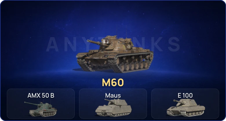 Танки Блиц — 5 Топов | M60 
