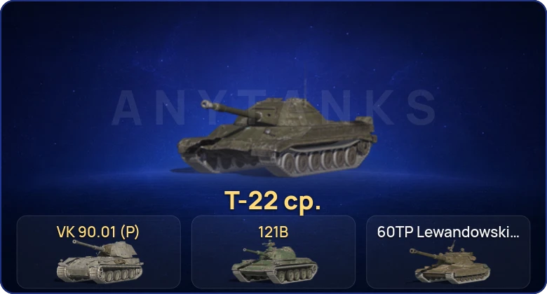 Танки Блиц — 8 Топов | VK 90.01 (P) | 121B | Т-22 ср. 