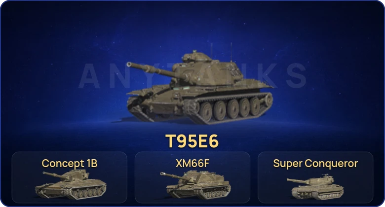 Танки Блиц — 36 Топов | Strv K | FV217 Badger | T95E6 | Объект 268 Вариант 4  | Смена пароля