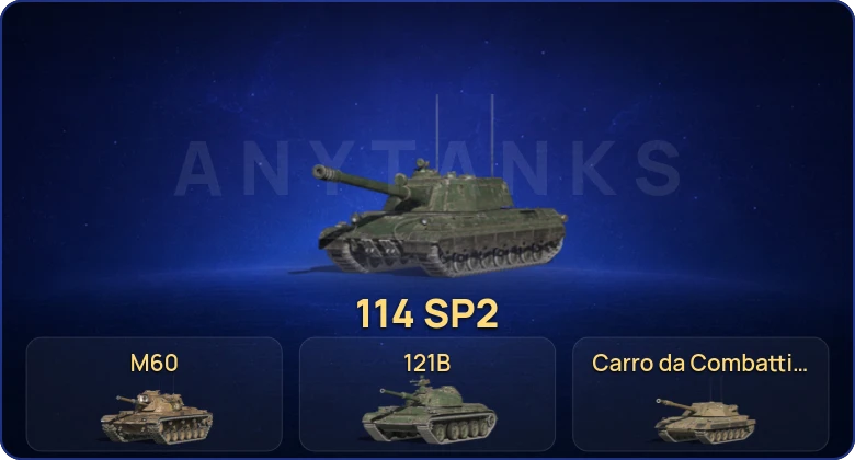 Танки Блиц — 13 Топов | Крушитель | Carro da Combattimento 45t | Объект 268 Вариант 4 | 121B 
