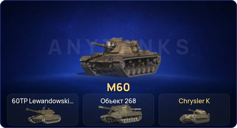 Танки Блиц — 3 Топа | M60  | Смена пароля