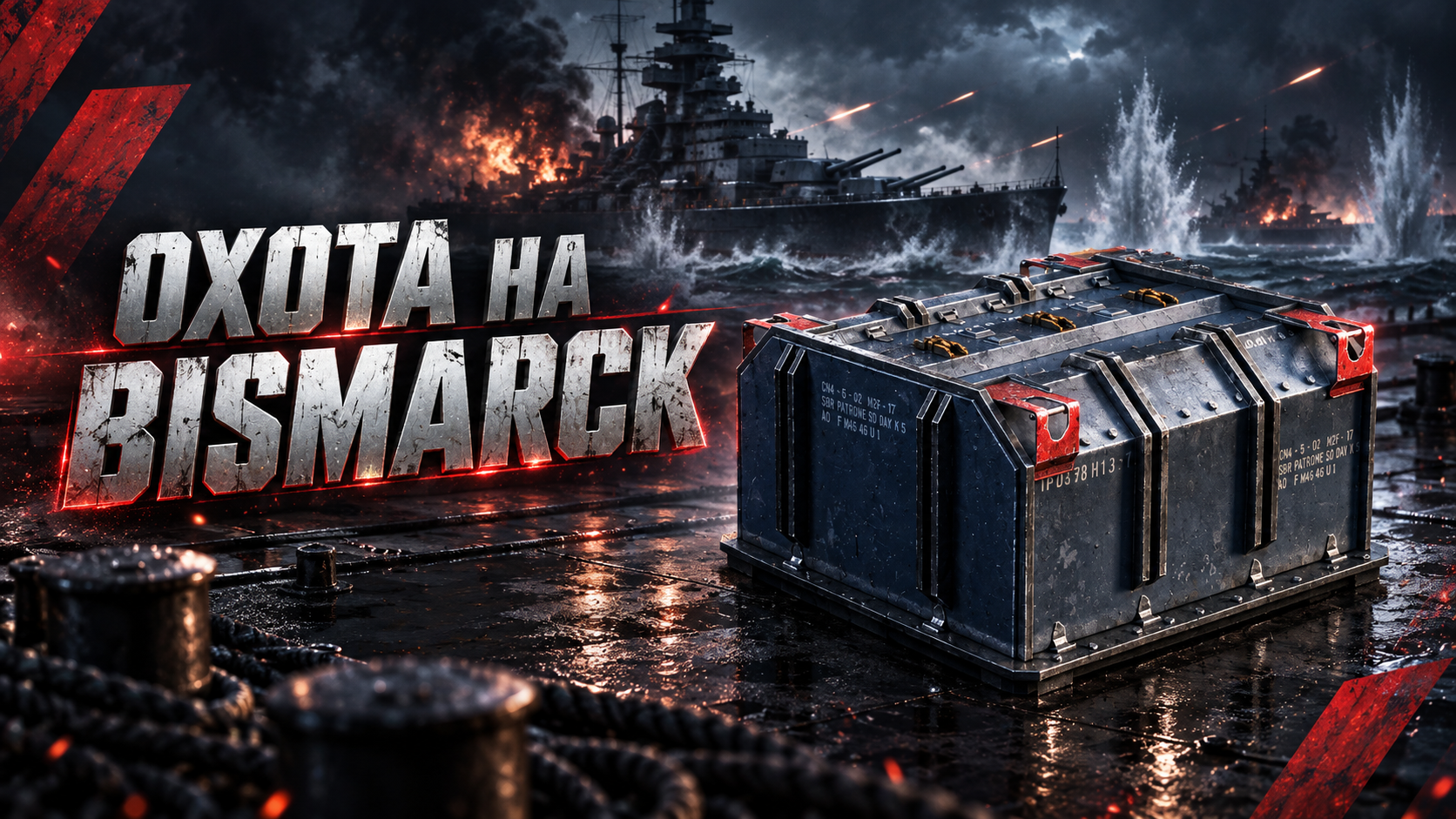 Мир кораблей: Премиум контейнер «Охота на Bismarck» | Мир кораблей · Леста