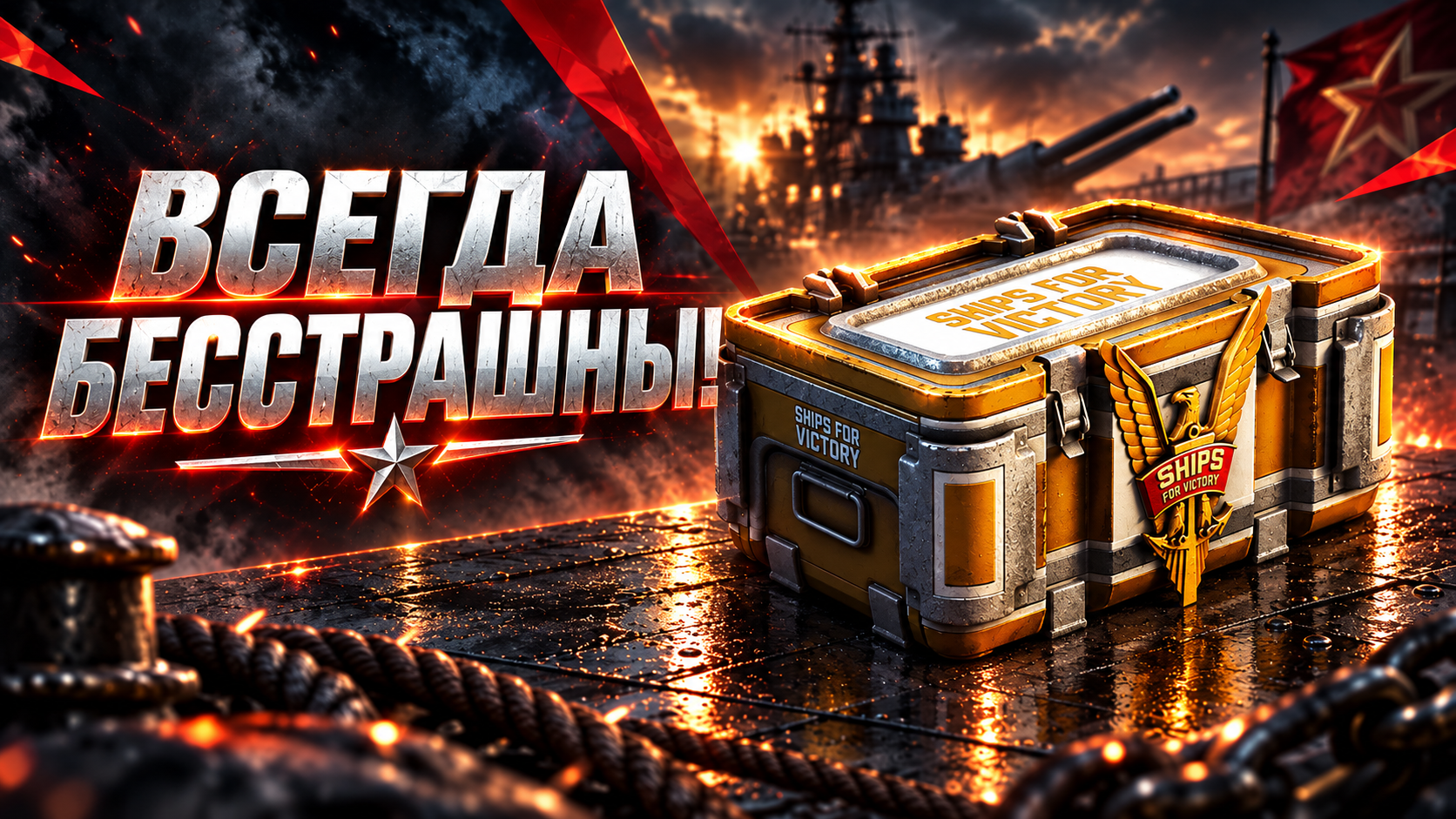 Мир кораблей: Премиум контейнер «Всегда бесстрашны!» | Мир кораблей · Леста