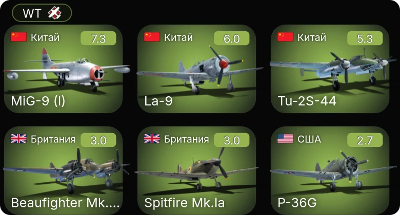 WT — 5 ранг: 1шт