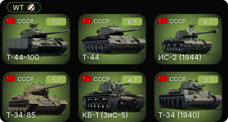WT — 5 ранг: 1шт