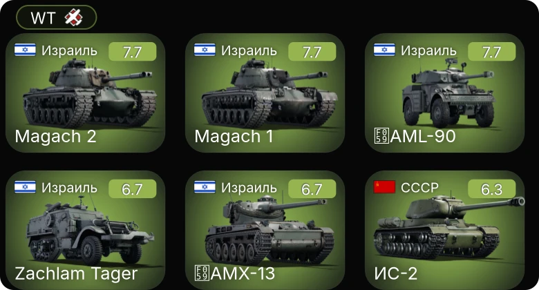 WT — ИС-2 | M18 | R3 T20 FA-HS | Zachlam Tager | AML-90