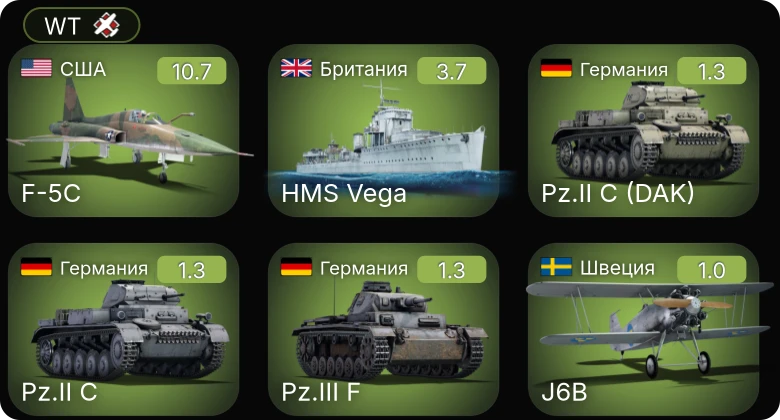 WT — 7 ранг: 1шт