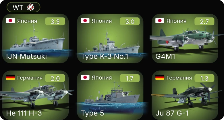 WT — Type K-3 No.1 | G4M1 | P-26A-34 M2 | P-26B-35 | He 111 H-3