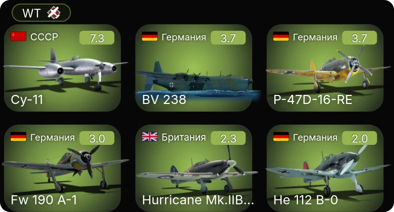 WT — 5 ранг: 1шт