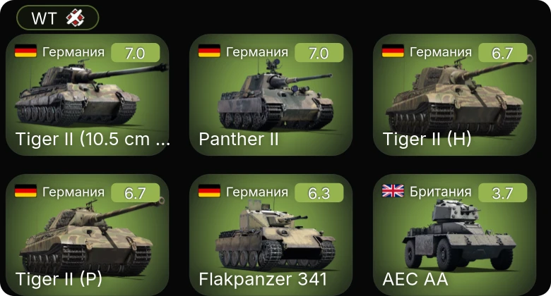 WT — F4F-3 | F2A-3 | A-20G-25 | F4U-1D | A-36