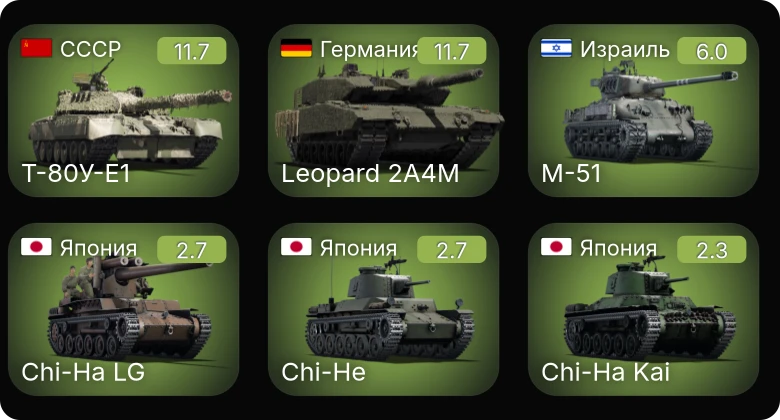 WT — 7 ранг: 2шт