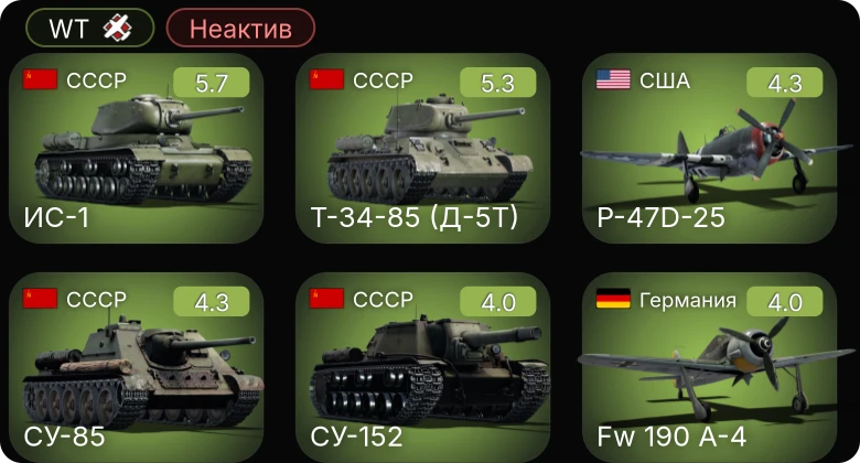 WT — Неактив | Bf 109 E-7/U2
