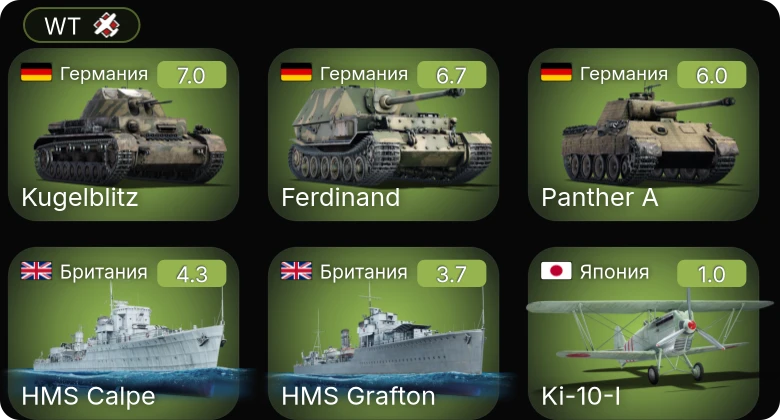 WT — P-26A-34 M2 | И-15 WR | И-15 М-22 | HMS Grafton | HMS Calpe