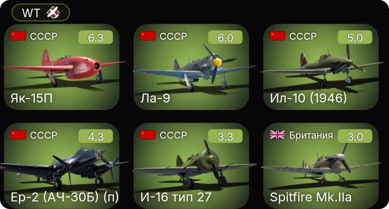 WT — 5 ранг: 1шт