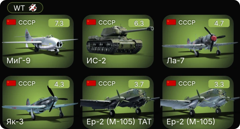 WT — 5 ранг: 1шт