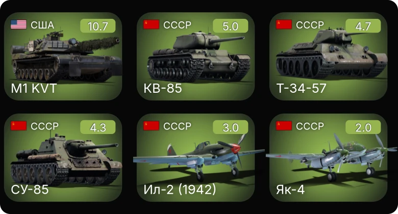 WT — 7 ранг: 1шт