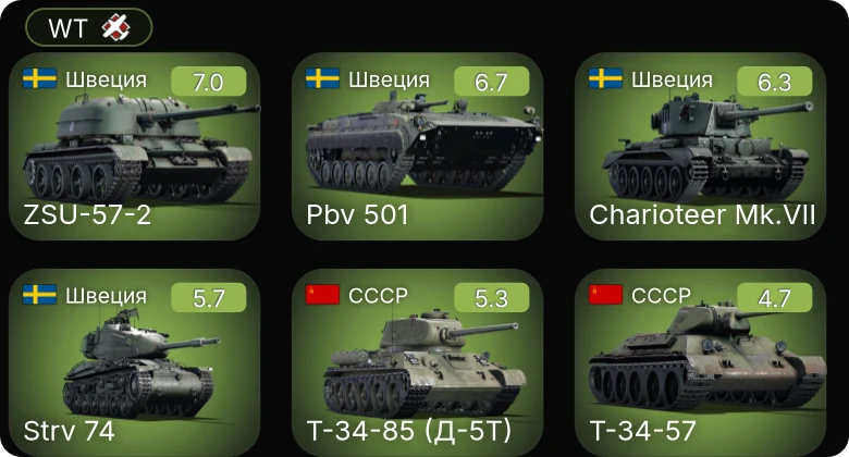 WT — 5 ранг: 1шт
