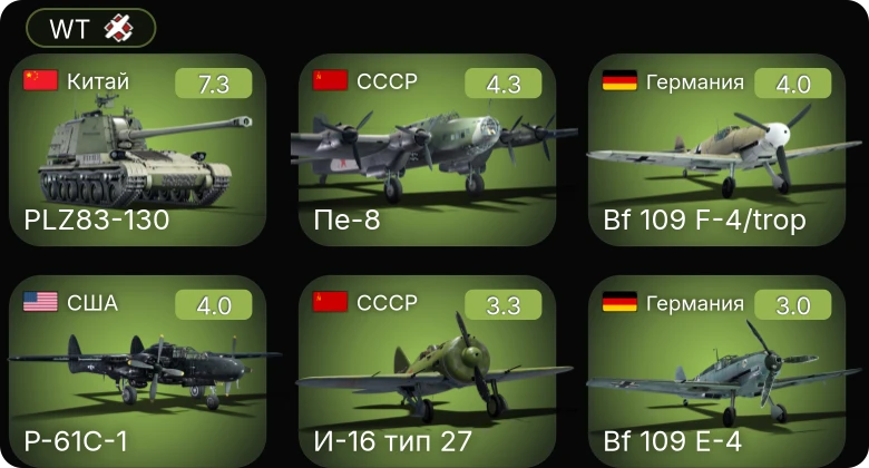 WT — 5 ранг: 1шт