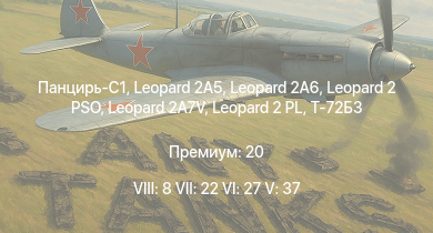 8 ранг: 8шт 7 ранг: 22шт 6 ранг: 27шт Панцирь-С1