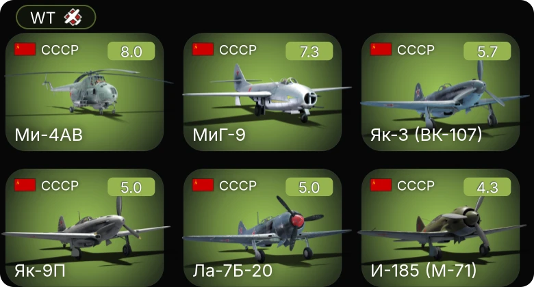 WT — 5 ранг: 2шт